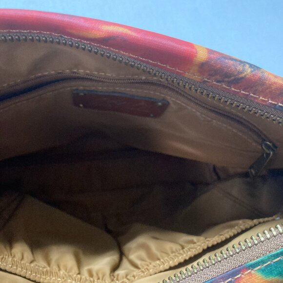 Patricia Nash Fall Floral Coated Canvas Crossbody - Picture 6 of 11